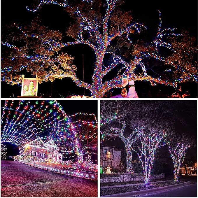 6-Pack 33FT 100 LED Fairy Lights Battery Operated with Remote & Timer, Fairy Christmas String Lights for Bedroom Decor, Waterproof 8 Modes Twinkle Lights for Room(Multicolor)…