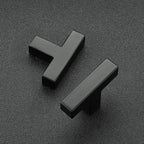 Ravinte 32 Pack 2 inch Length Square Cabinet Pulls Matte Black Stainless Steel Kitchen Drawer Pulls Cupboard Handles Cabinet Handles