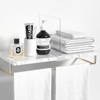 Aolloa 12 PCS Shelf Dividers for Closet Organization Acrylic Clear Closet Shelf Divider for Wooden Shelving Suitable for Wooden or Vertical Shelves Or Bedroom, Kitchen and Office