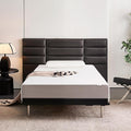 Amazon Basics Memory Foam Mattress, Medium Firm, 10 Inch, Twin, White/Grey
