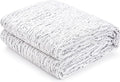 3 Inch Queen Mattress Topper Cover (Only Cover) Mattress Topper Protector Bedding Removable Mattress Encasement with Zippers and Straps