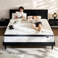 King Size Mattress in a Box, 12 Inch Hybrid Mattress with Individual Pocket Spring & Memory Foam, Soft, Motion Isolation, Medium Firm Comfort for Pressure Relief, CertiPUR-US Certified