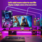 EJ's SUPER CAR 20Ft Neon Rope Lights, Flexible LED Strip Lights with App Remote, Outdoor IP65 24V RGB Rope Lights for Bedroom, Music Sync Gaming Led Neons Light Strip for Outdoors Decor