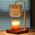 IN HAPPY Candle Warmer Lamp with Timer, Dimmable Candle Warmer for Jar Candles, Height Adjustable Wax Melts Warmer, Birthday Gifts for Women Mom, House Warming Gifts New Home Decor