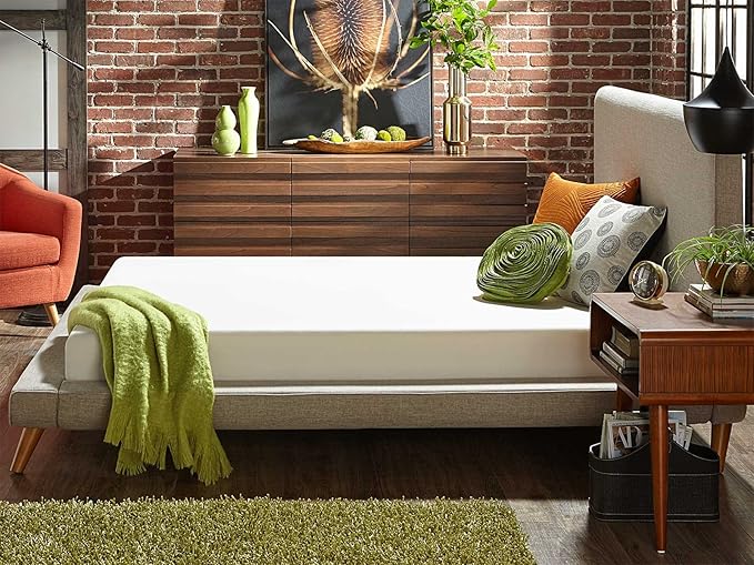 Live and Sleep Classic 8 Inch Medium Firm Memory Foam Mattress - Bed in a Box with Firm Body Support, CertiPUR Certified - Full Size
