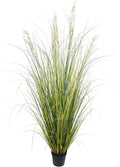 Artificial Plant 5ft Tall Artificial Grass Plant,Faux Plants Indoor Home Decorative Artificial Plants & Flowers in Pot Fake Plant, House Plant Indoor