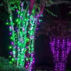 50 5mm LED Green Christmas Lights, 6" Spacing, 25' Halloween String Lights St. Patricks Day Lights Christmas String Lights Mini Lights Halloween Decorations Outdoor