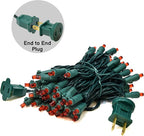 Holiday Essence Essence LED Mini Christmas Lights Set, 60 5mm Red String Lights, Green Wire, for Indoor Outdoor Décor, Valentines, Home, Wedding, Patio, Garden Decorations, UL Certified
