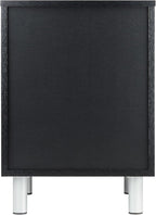 Winsome Daniel Accent Table, 15.75"W x 16.61"D x 22"H, Black