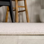 Eyely NCS101A-9 Scandinavian Odense Minimalist Angle Geometric Indoor Rug, Pet Friendly, Non-Shedding, Stain Resistant, Easy-Cleaning, Ivory/Cream, 9 ft. x 12 ft., Indoor/Outdoor, Area Rug