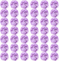 Auihiay 64pcs Hydrangea Artificial Flowers, Purple Artificial Hydrangea Flowers, Silk Hydrangea Heads with Stems for Garden, Home Party Baby Shower DIY Wedding Centerpiece (Purple)