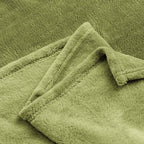 BEDELITE Fleece Blanket Twin Size Sage Green Throw Blanket for Couch & Bed, Luxury Plush Cozy Fuzzy Blanket 60x80 inches, Super Soft Warm Lightweight Throw Blanket for Travel Camping