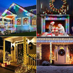 300 LED Rope Lights Outdoor String Lights Plug in, 100ft Warm White & Color Changing Christmas Lights Outdoor, Fairy Lights with Remote, Rope Lighting Waterproof for Garden Balcony(Not Connectable)