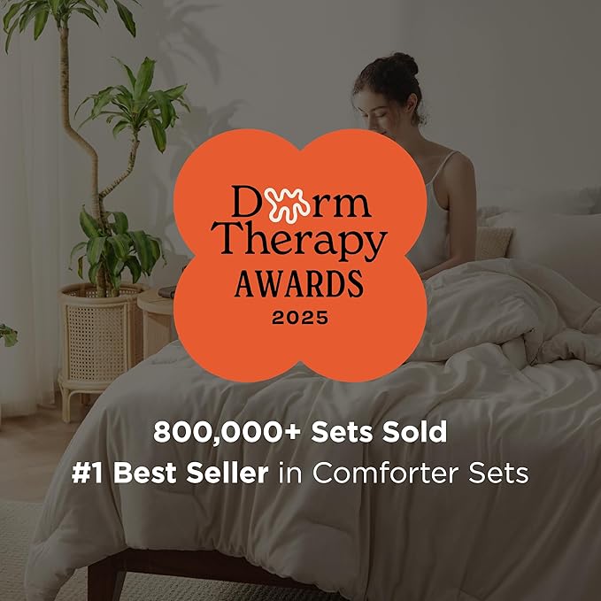 Bedsure Full Comforter Set - Dark Green Soft Bedding for All Seasons, Cationic Dyed Bed Set, 3 Pieces, 1 Full Size Comforter (82"x86") and 2 Pillow Shams (20"x26"+2")