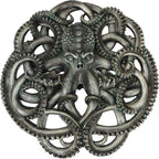 Ebros Gift Norse Viking Scandinavian Colossal Sea Monster Kraken Octopus Decorative Wall Plaque 12" Tall Hanging Decor Figurine Cephalopod Tentacles Aquatic God Myth And Legends