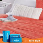 Walensee Fleece Blanket Plush Throw Fuzzy Lightweight (XL-Twin Size 66x90 Coral) Super Soft Microfiber Flannel Blankets for Couch, Bed, Sofa Ultra Luxurious Warm and Cozy for All Seasons