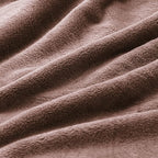 BEDELITE Fleece Blankets Queen Size Brown Throw Blankets for Bed, Luxury Plush Cozy Fuzzy Blanket 90x90 inches, Super Soft Warm Lightweight Throw Blanket All Seasons Suitable