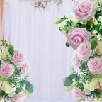 Artificial Flowers 25pcs Fake Roses, Baby Pink Foam Rose Faux Flower for DIY Wedding Bouquets Bridal Shower Centerpieces Floral Arrangements Home Decorations Party Backdrops Table