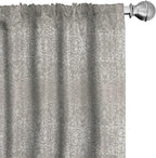 Ambesonne Grey Curtains, Victorian Lace Flowers and Leaves Retro Background Old Fashioned Graphic, Window Treatments 2 Panel Set for Living Room Bedroom, Pair of - 28" x 95", Warm Taupe