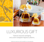 AGRARIA PetiteEssence Flower and Reed Diffuser Set, Hand Crafted Sola Flower Botanical Home Fragrance Set, Scented Oil Gift for All Occasions