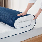 LINSY LIVING 4 Inches Twin Memory Foam Mattress Topper, Cooling Gel-Infused Swirl Memory Foam, Soft Bed Topper with Tencel™ Cover, CertiPUR-US and Oeko-TEX Certified, 74" L * 38" W * 4" H
