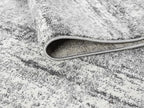 Keen Home Design Area Rugs - 5ft Round Non-Shedding, Abstract Rugs for Kitchen, Living Room, Bedroom, Dining Room, Entryway - Size: 5'3" Square, Abstract Cream/Grey