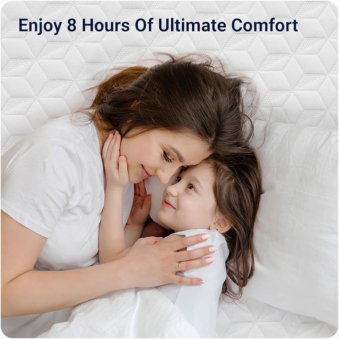 Avenco Queen Mattress, 8 Inch Memory Foam Queen Size Mattress in a Box for Comfort Sleep & Pressure Relief, CertiPUR-US Certified Medium Firm