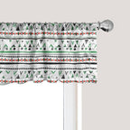 Ambesonne Tribal Window Valance Pack of 2, Style Traditional Aztec Pattern Old Fashioned Hippie Boho Influences, Rod Pocket Curtain Valances for Kitchen Bedroom, 54" X 12", Sea Green