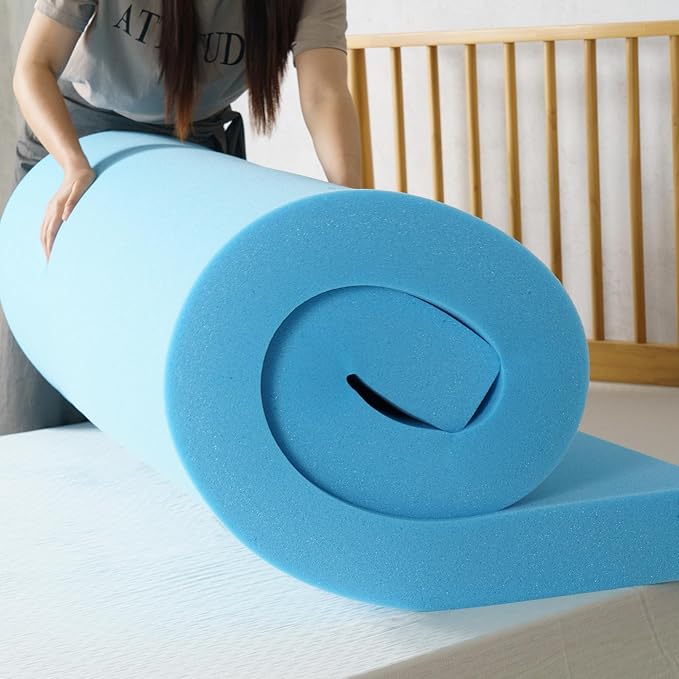ZINUS 4 Inch Green Tea Cooling Gel Memory Foam Mattress Topper, Smaller, More Convenient WonderBox Packaging, Cooling Gel Foam, Pressure-Relieving Design, CertiPUR-US Certified, King