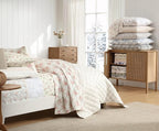 Laura Ashley - King Sheets, Breathable Cotton Flannel Bedding with Deep Pockets, Brushed for Extra Softness & Comfort, Oeko-Tex Certified (Jolly Cardinals Green, King)