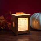 Scentsationals Autumn Collection - Scented Wax Warmer - Thankful Season Wax Cube Melter & Burner - Electric Fall Fragrance Home Air Freshener Thanksgiving Gift Pumpkin Cider
