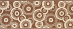 Custom Length Cut to Size Modern Farmhouse Carpet Runner Rug for Hallways, Non Slip Rubber Backed, 31 inch Wide X Customized Length, Geo Brown, 31 inch X 28 feet