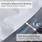 California King Mattress Pad, Quilted Fitted Cooling Mattress Cover, Pillow Top Waterproof Mattress Protector, Deep Pocket 8-21" (72x84 inch, Grey)