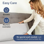 Split King Size 5 Piece Sheet Set - Comfy Breathable & Cooling Bed Sheets Set - Hotel Luxury Bedding for Women, Men, Kids, Teens, Boys & Girls - Deep Pockets and Wrinkle Free - Oeko-Tex - French Grey