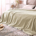 BEDELITE Fleece Blanket King Size Blankets for Bed, Luxury Plush Cozy Fuzzy Blanket 108x90 inches, Super Soft Warm Lightweight Throw Blanket All Seasons Suitable, Linen