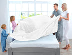 Utopia Bedding Fleece Blanket King Size White 300GSM Luxury Anti-Static Fuzzy Soft Microfiber Bed Blanket (90x102 Inch)