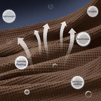 PHF 100% Cotton Waffle Weave Blanket Twin Size for Bed,Snag Proof Lightweight Breathable Moisture-Wicking Throw for Couch,Great for Layering in Cold Weather,Machine Washable,Home Decor Gift-Cappuccino