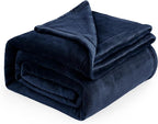 Bedsure GentleSoft Fleece Bed Blankets Full Size Navy - Soft Lightweight Plush Fuzzy Cozy Luxury Blanket Microfiber, 84x90 inches