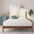 NapQueen Full Size, 8 Inch Anula Green Tea Infused Memory Foam Mattress, Bed in a Box, CertiPUR-US Certified Mattress