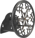 Liberty Garden 671 Wall Mount Decorative Garden Hose Butler, Holds 125-Feet of 5/8-Inch Hose - Patina