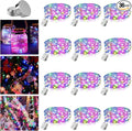 36 Pack Fairy Lights Battery Operated, 3 Speed Modes, Extra 40 Batteries for Replacement, 7Ft 20 LED String Lights, Waterproof Copper Wire, Twinkle Firefly Lights for Christmas Decorations,Colorful