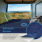Active Era 21" Twin Air Mattress with Built-in Pump & Raised Pillow - Heavy Duty Puncture Resistant, Waterproof Blow Up Bed