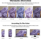 NEWCOSPLAY Super Soft King Blanket Lavender Premium Silky Flannel Fleece Leaves Pattern Lightweight Bed Blanket All Season Use (Lavender, King(90"x110"))