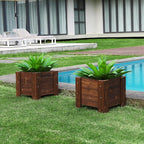 28in Fake Agave Plant Set, UV-Resistant Artificial Succulent for Indoor & Outdoor Use,Aesthetic Faux Plant for Home Decor, Office Housewarming Boho Room Decor, Set of 2