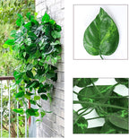 720 Feet 96 Pack Fake Greenery Hanging Garland, Ivy Leaf Plants, Vine Leaves, Fake Flowers Foliage for Bedroom Garden Wall Decor