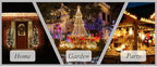 Holiday Essence 60 LED Mini Warm White Christmas Lights for Indoor and Outdoor Use Energy Efficient LED Bulbs with Green Wire