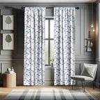 Ambesonne Animal Window Curtains, Little Fishes Watercolors Ocean Underwater Life Marine Theme Art, Lightweight Decor 2-Panel Set with Rod Pocket, Pair of - 28" x 63", Blue
