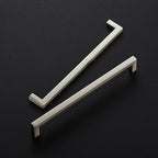 Ravinte 30 Pack Solid 7-1/2 Inch Center to Center Slim Square Bar Drawer Handles - Cabinet Hardware Brushed Nickel Pulls for Kitchen and Drawers