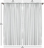 Ambesonne African Curtains, Motif with Pattern Design, Window Treatments 2 Panel Set for Living Room Bedroom, Pair of - 28" x 63", Brown Orange
