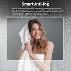Koonmi 40x60 LED Bathroom Mirror, Backlit + Front Lit, LED Bathroom Mirror with Lights for Wall, 3 Colors, Anti-Fog, Dimmable Brightness, Memory Function, Tempered Glass